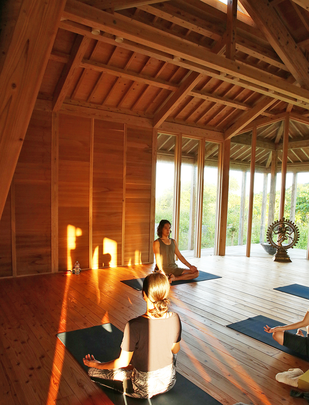 ヨガの魅力を誰かに伝えたいと感じた瞬間を象徴する写真