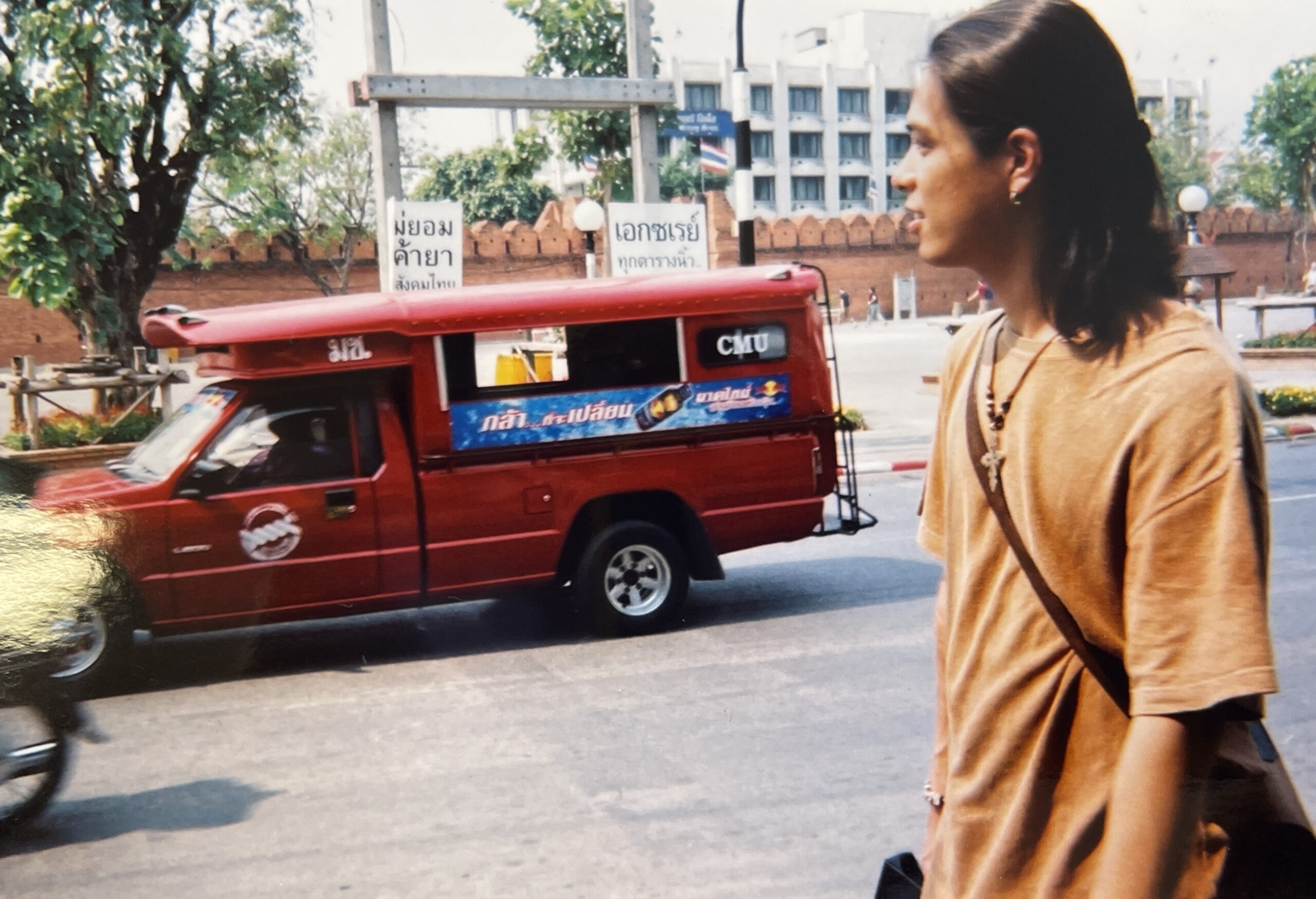 長距離営業でのドライブ風景