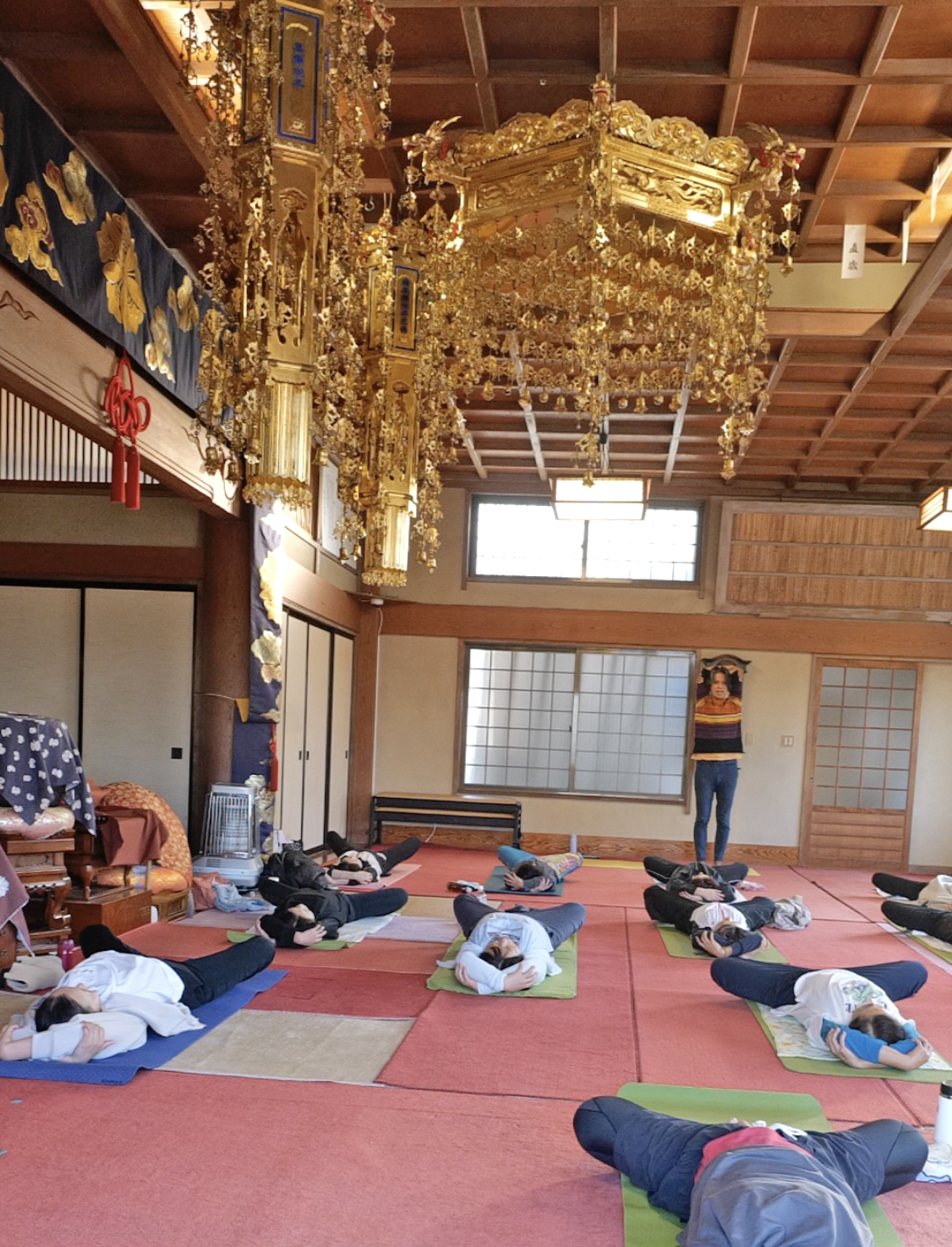 出張お寺ヨガ 坐禅とヨガの共通点