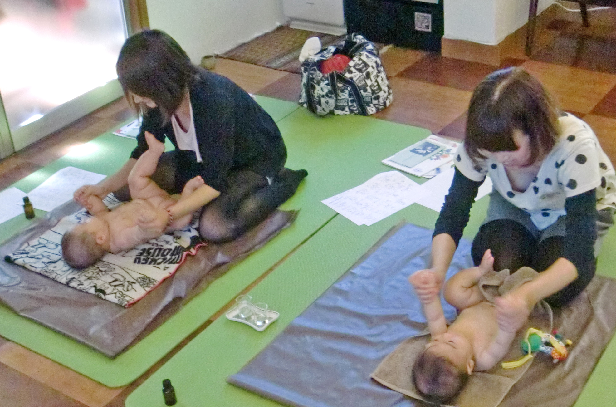 ベビーマッサージ講座の風景1